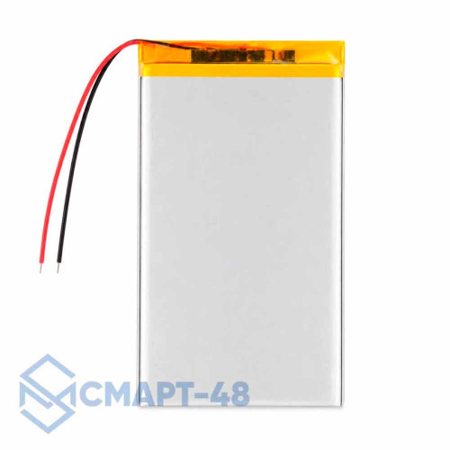 Аккумулятор универсальный на проводках 3.7V 5000 mAh 153x52x3мм