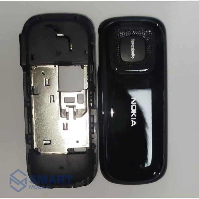 Корпус для Nokia 5030 + средняя часть (черный) (без клавиатуры)