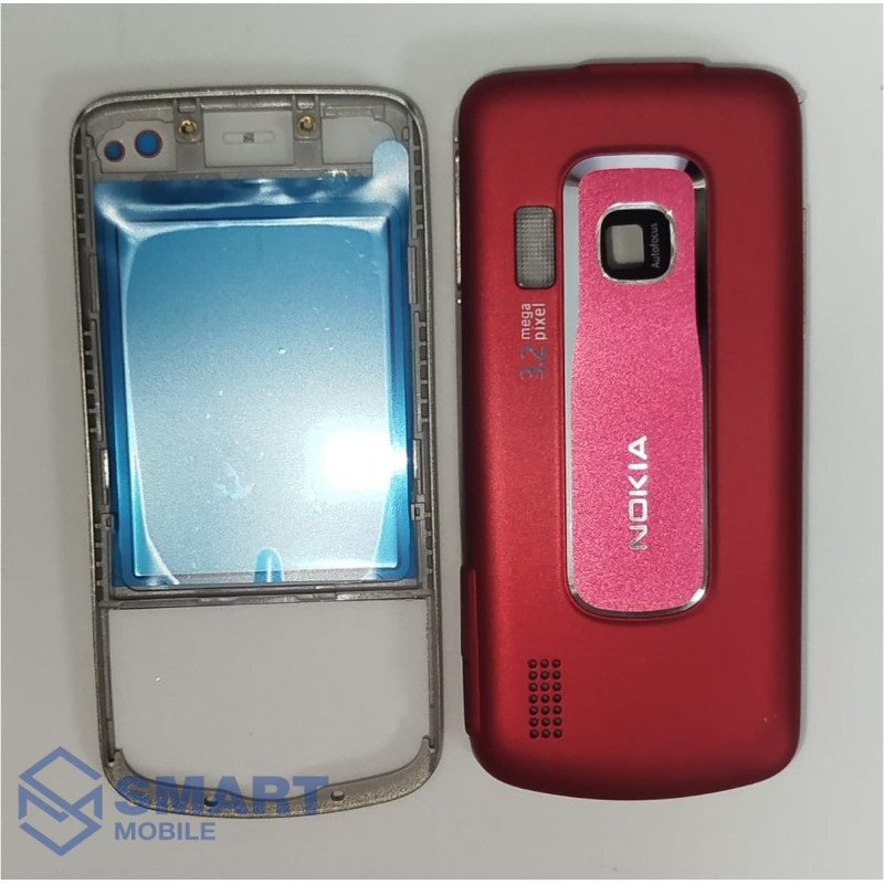 Корпус для Nokia 6210n (красный) High Copy (без клавиатуры)