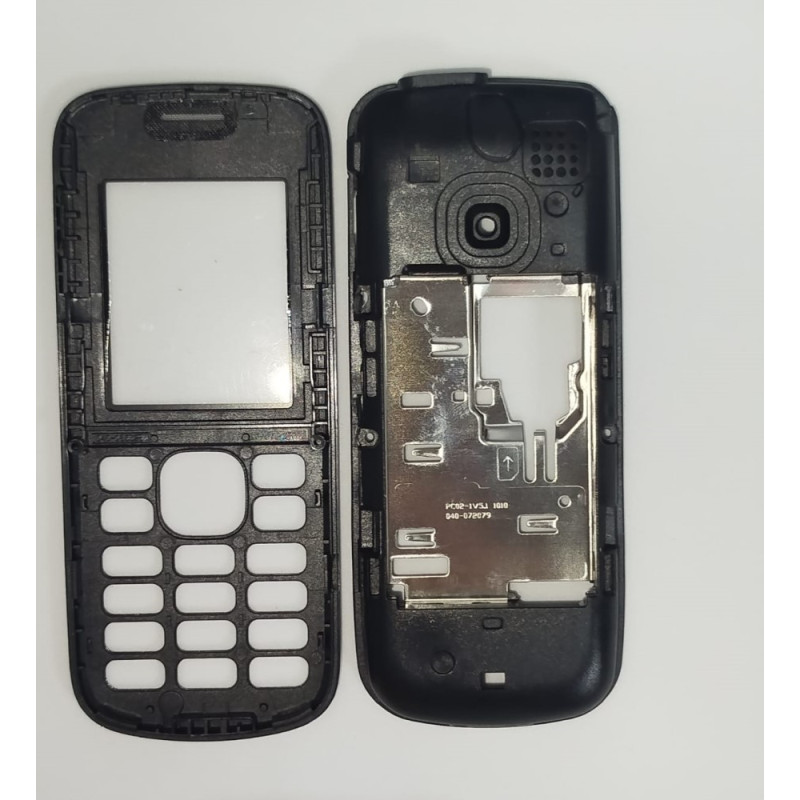 Корпус для Nokia C1-02 (черный) (без клавиатуры)