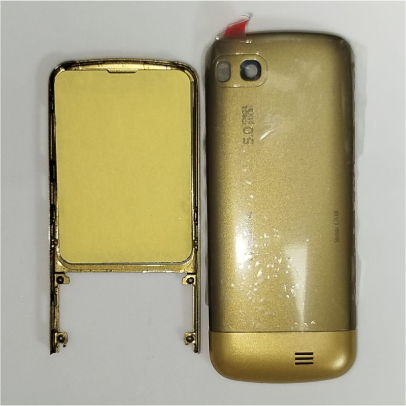 Корпус для Nokia C3-01 (бронзовый) (без клавиатуры)