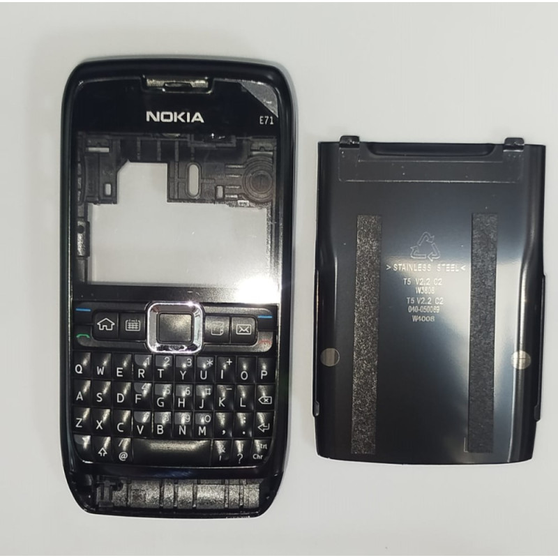 Корпус для Nokia E71 (черный) High Copy