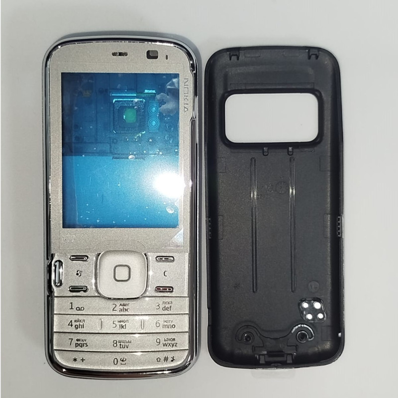Корпус для Nokia N79 (серебро) High Copy