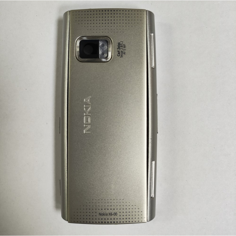 Корпус для Nokia X6-00 + средняя часть (серебро)