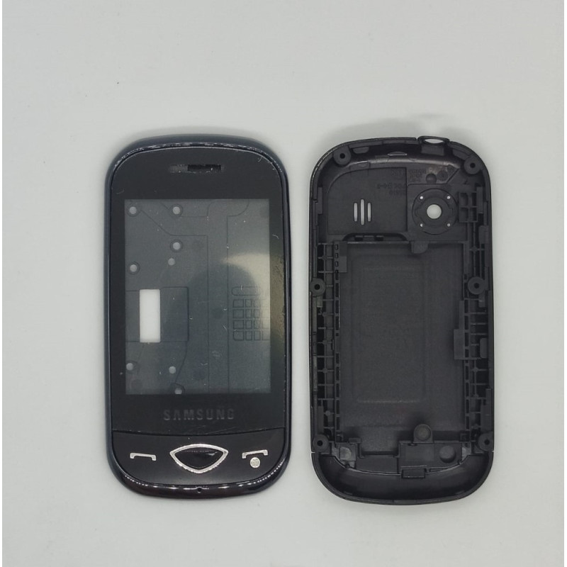 Корпус для Samsung B3410 + средняя часть + клавиатура (англ.) (черный) High Copy