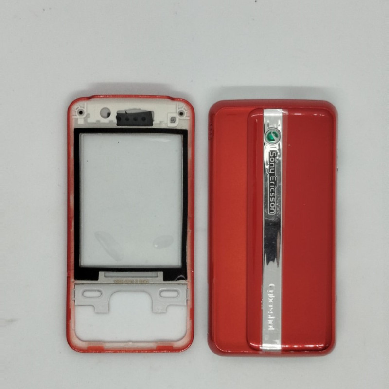Корпус для Sony Ericsson C903 + средняя часть (красный)