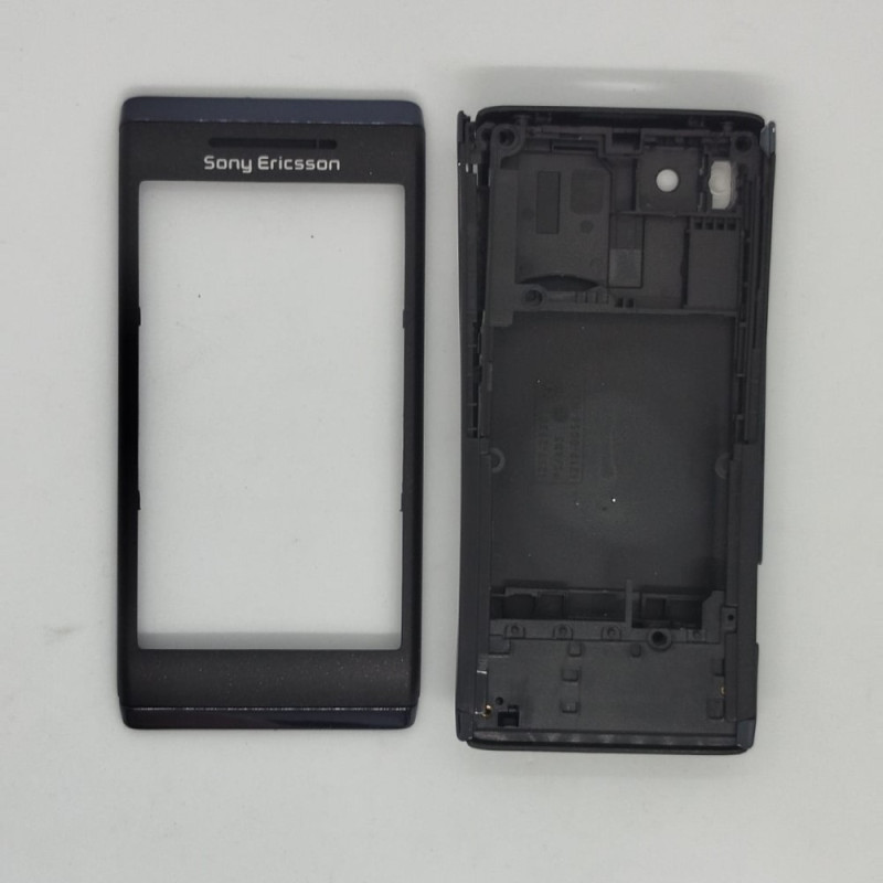 Корпус для Sony Ericsson U10 + средняя часть (черный)