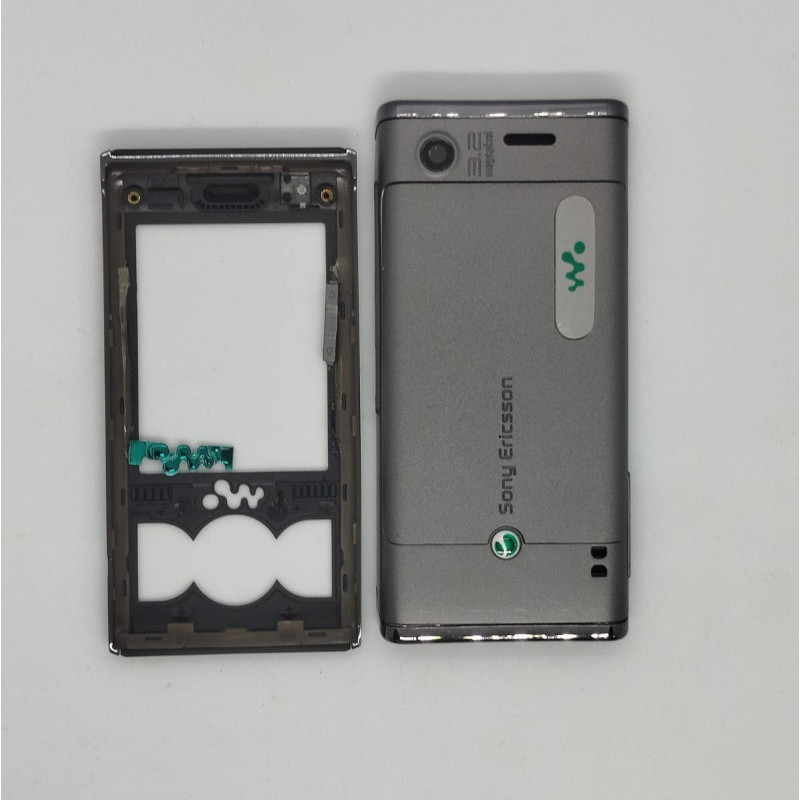 Корпус для Sony Ericsson W595 + средняя часть (серый)