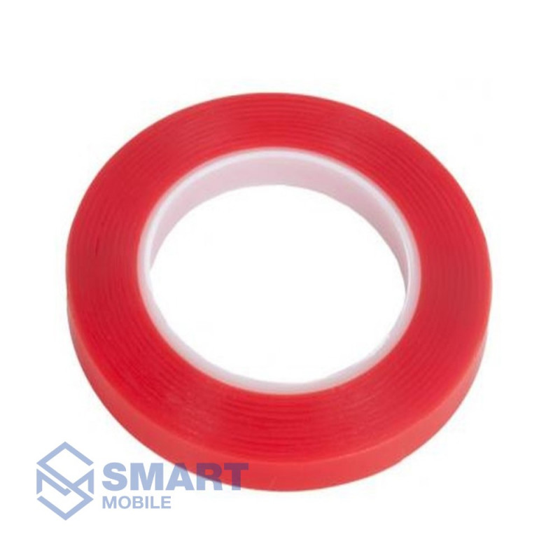 Скотч двухсторонний 3M 25м х 10мм RED (прозрачный)