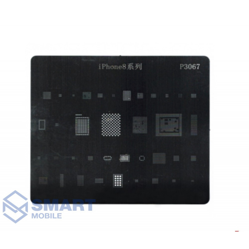 Трафарет BGA 3D для iPhone 8/8 Plus/X