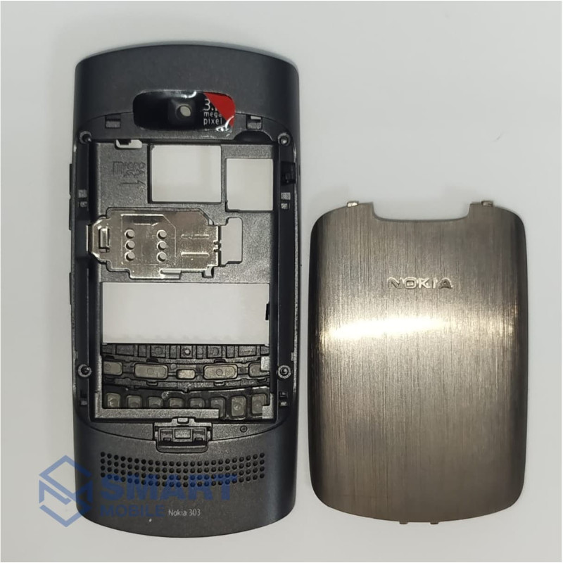 Корпус для Nokia 303 (серый)