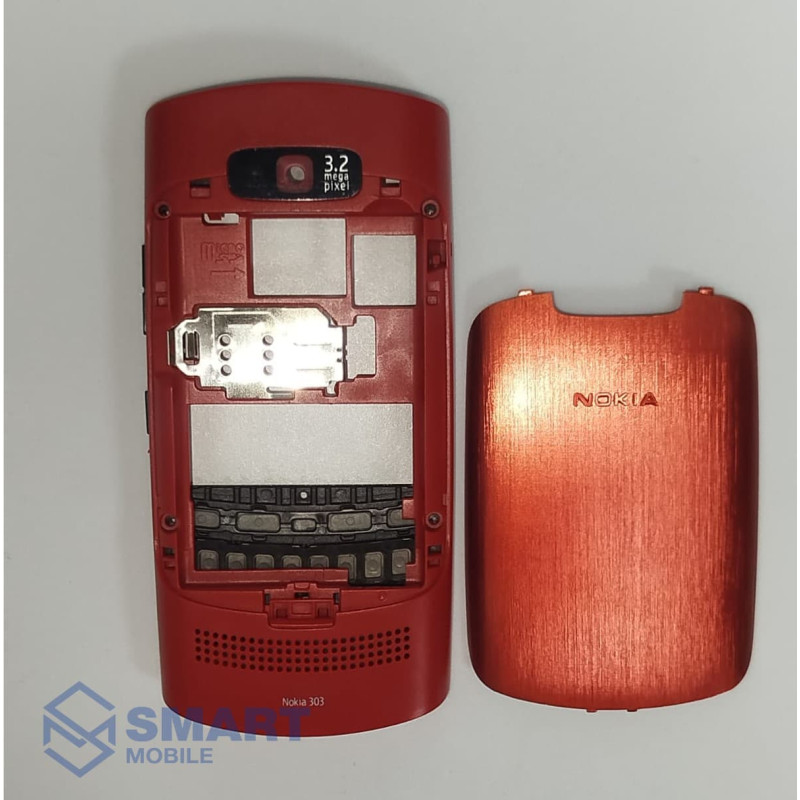 Корпус для Nokia 303 (красный)