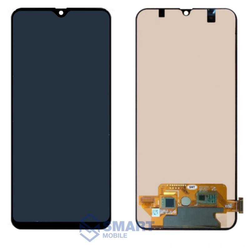 Дисплей для Samsung Galaxy A705F A70 + тачскрин (черный) (OLED) полноразмерный