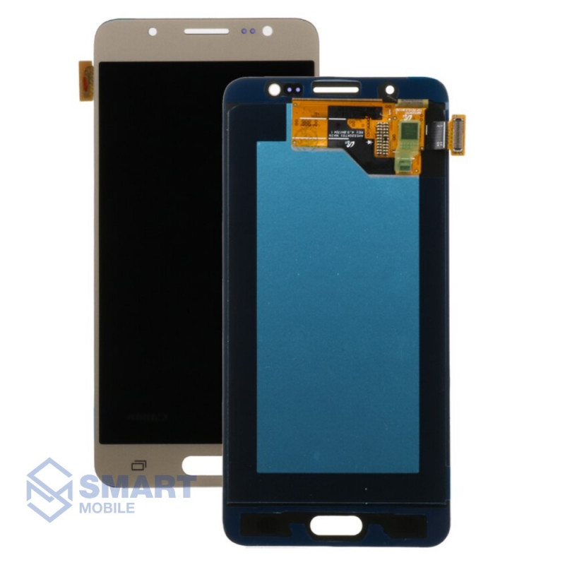 Дисплей для Samsung Galaxy J510F J5 (2016) + тачскрин (золото) сервисный 100%