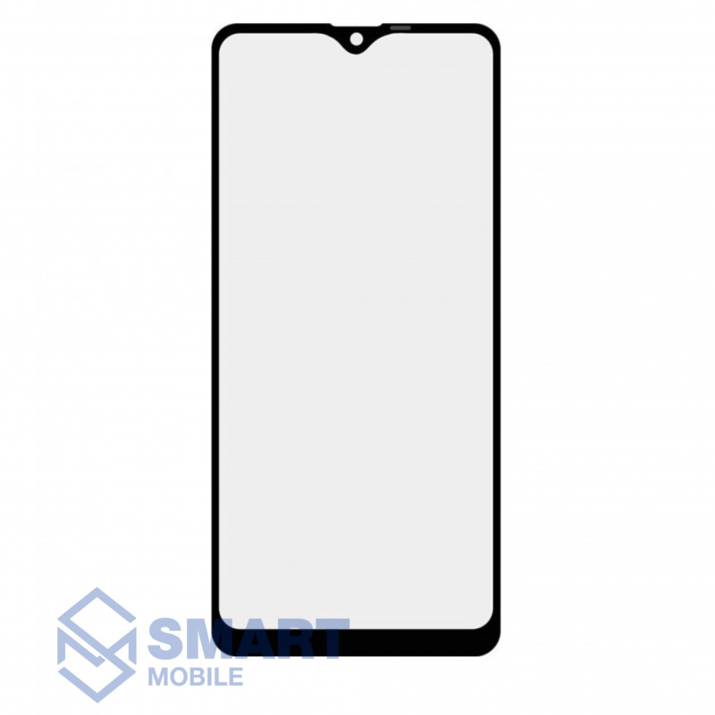 Стекло для переклейки Samsung Galaxy A207F A20s + OCA (черный) (олеофобное покрытие)
