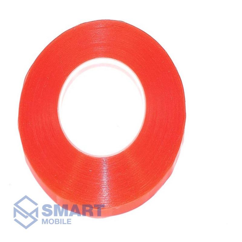 Скотч двухсторонний 3M 50м х 2мм RED (прозрачный)