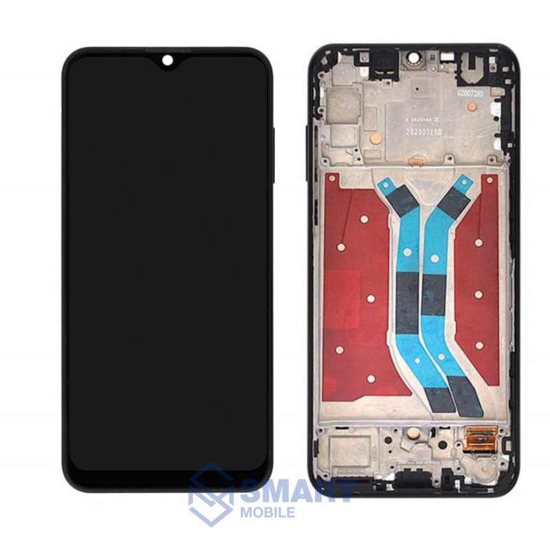 Дисплей для Huawei Y8p (2020) + тачскрин в рамке (черный) (100% LCD)