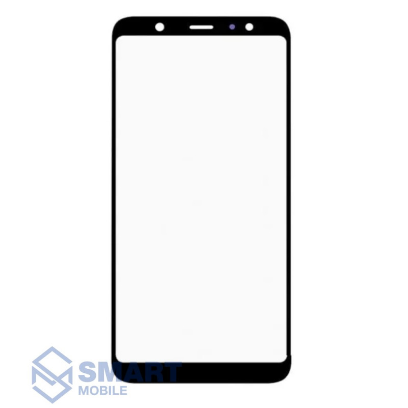 Стекло для переклейки Samsung Galaxy A605F A6 Plus (2018) + OCA (черный) 