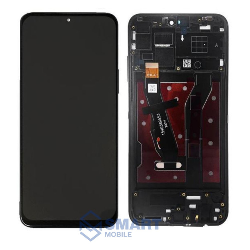 Дисплей для Huawei Honor X8 + тачскрин в рамке (черный) (100% LCD)
