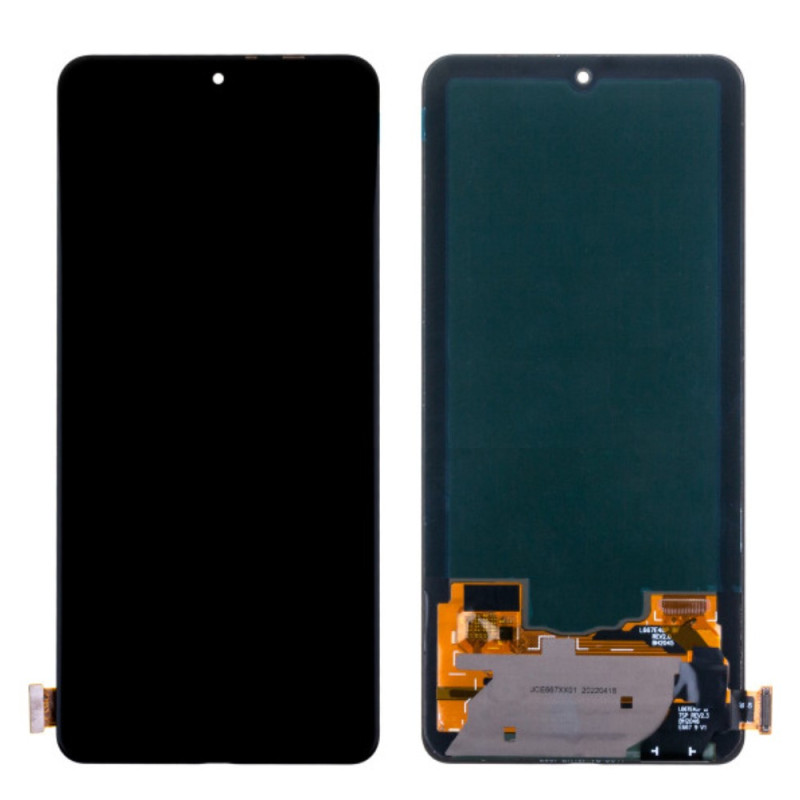 Дисплей для Xiaomi Mi 11i/Mi 11X/Mi 11X Pro/Poco F3/Poco F4/Redmi K40S/K40/K40 Pro + тачскрин (черный) (OLED) полноразмерный