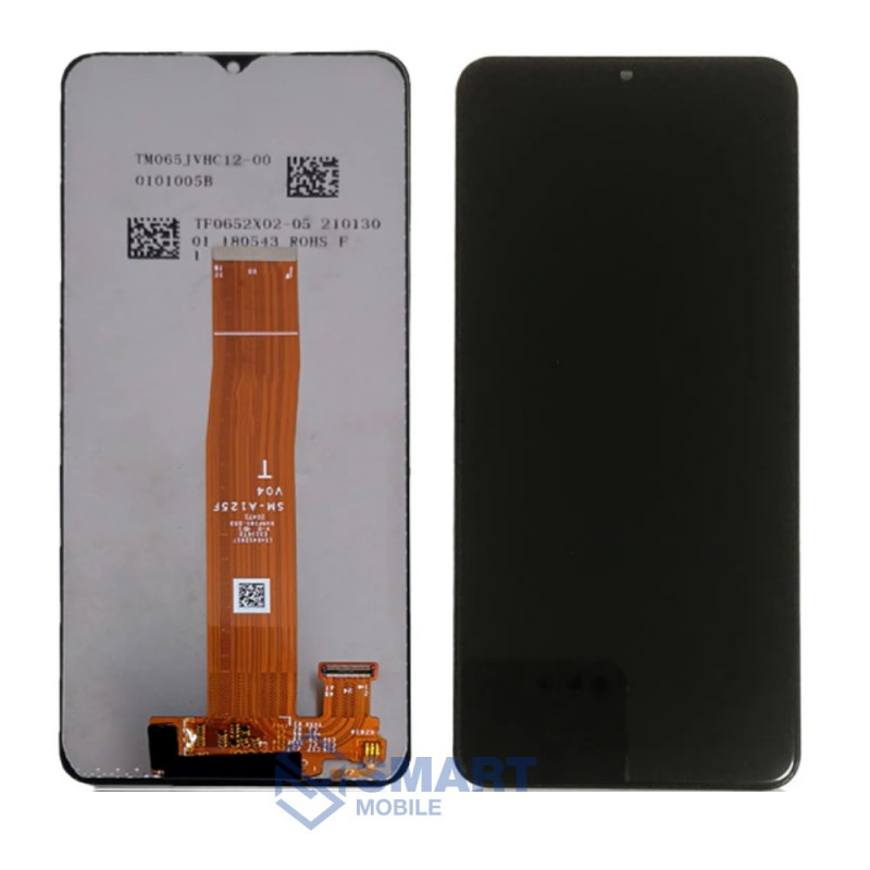 Дисплей для Samsung Galaxy M127F M12 + тачскрин (черный) (100% Service Pack)