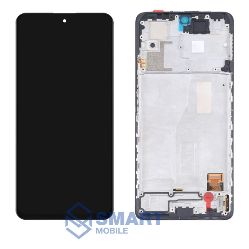 Дисплей для Xiaomi Redmi Note 10 Pro 4G + тачскрин в рамке (черный) (OLED)