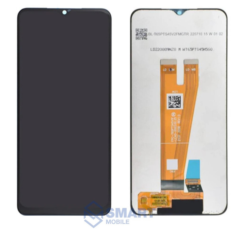 Дисплей для Samsung Galaxy A045F A04 + тачскрин (черный) (100% Service Pack)
