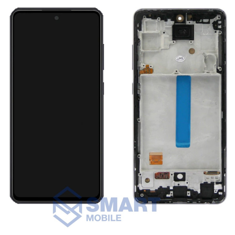 Дисплей для Samsung Galaxy A525F/A526F A52/A528F A52s + тачскрин в рамке (черный) (OLED) полноразмерный