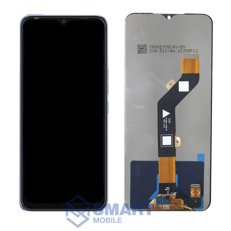 Дисплей для Tecno Spark 8C + тачскрин (черный) (100% LCD)