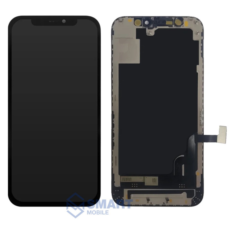 Дисплей для iPhone 12 mini + тачскрин в рамке (черный) (Hard OLED) Premium Full HD