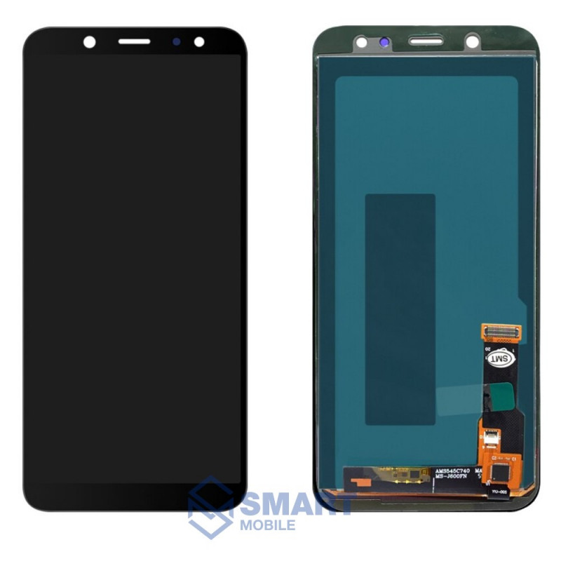 Дисплей для Samsung Galaxy A600F A6 (2018)/J600F J6 (2018) + тачскрин (черный) (OLED) уменьшенный экран