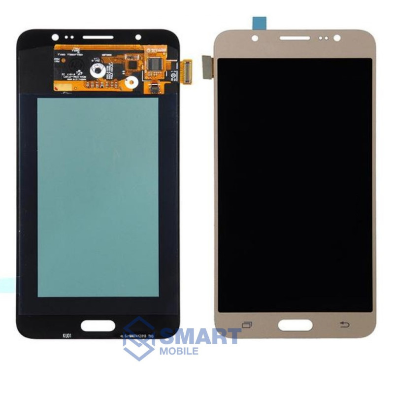 Дисплей для Samsung Galaxy J710F J7 (2016) + тачскрин (золото) (OLED уменьшенный экран