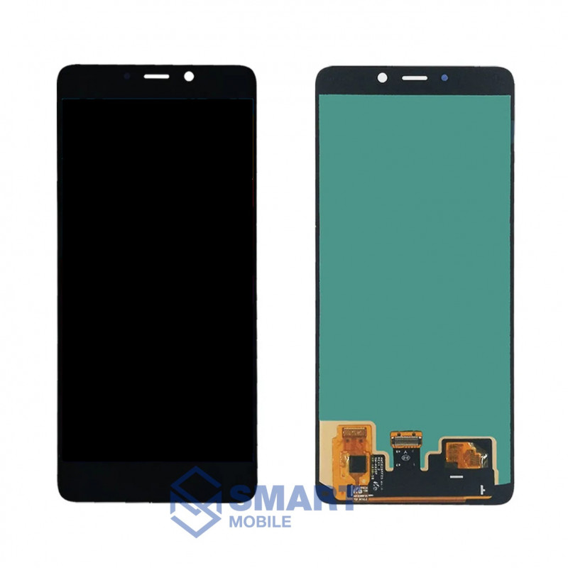 Дисплей для Samsung Galaxy A920F A9 (2018) + тачскрин (черный) (OLED)