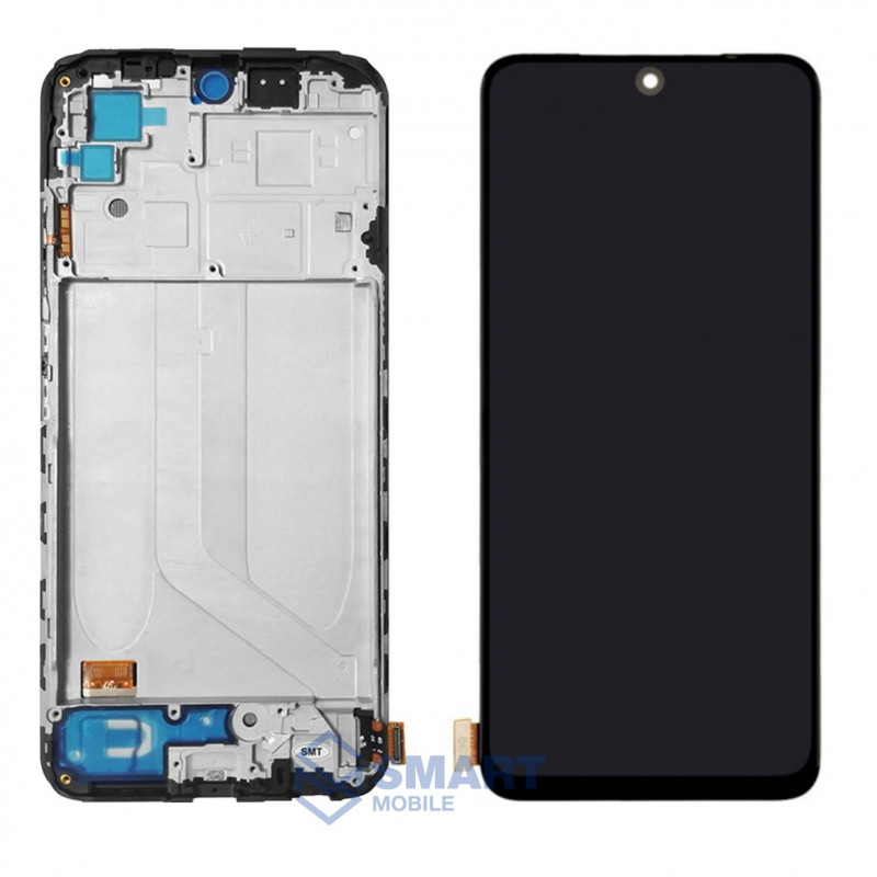 Дисплей для Xiaomi Redmi Note 10/Note 10S/Poco M5s + тачскрин в рамке (черный) сервисный 100%