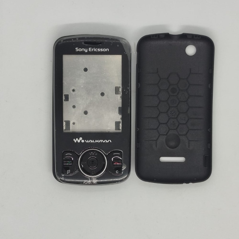 Корпус для Sony Ericsson W100 + клавиатура (черный)