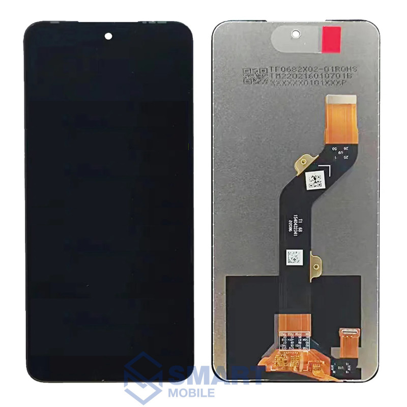 Дисплей для Tecno Pova 4/Infinix Hot 12 Play NFC + тачскрин (черный) (100% LCD)