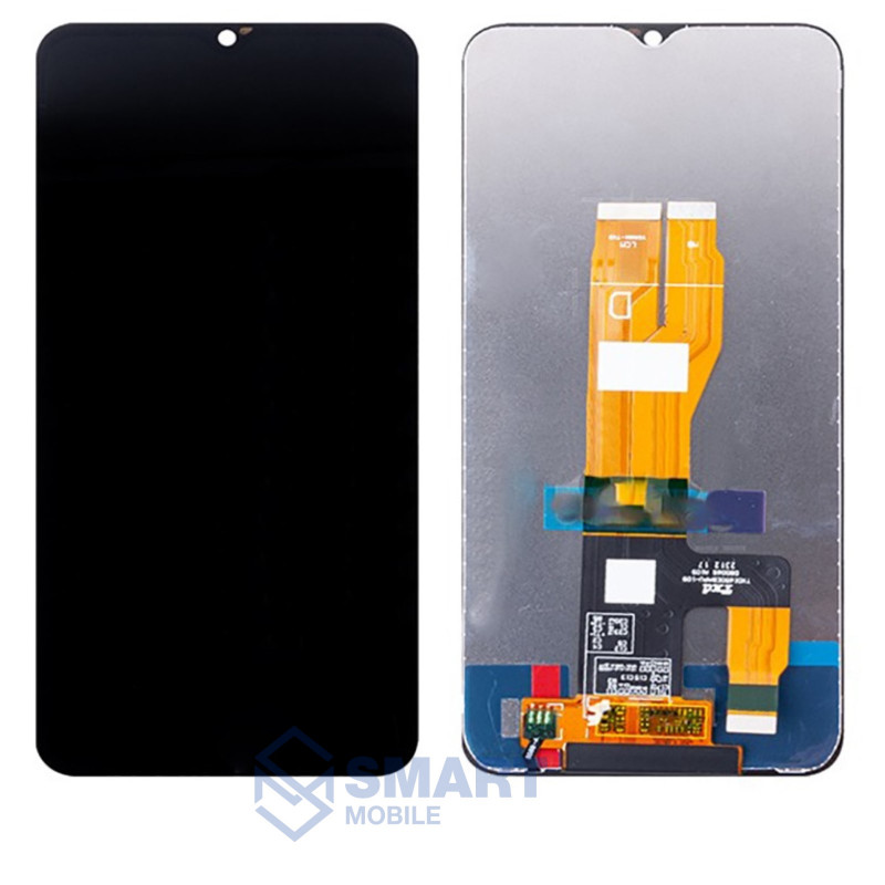 Дисплей для Realme C30S + тачскрин (черный) (100% LCD)
