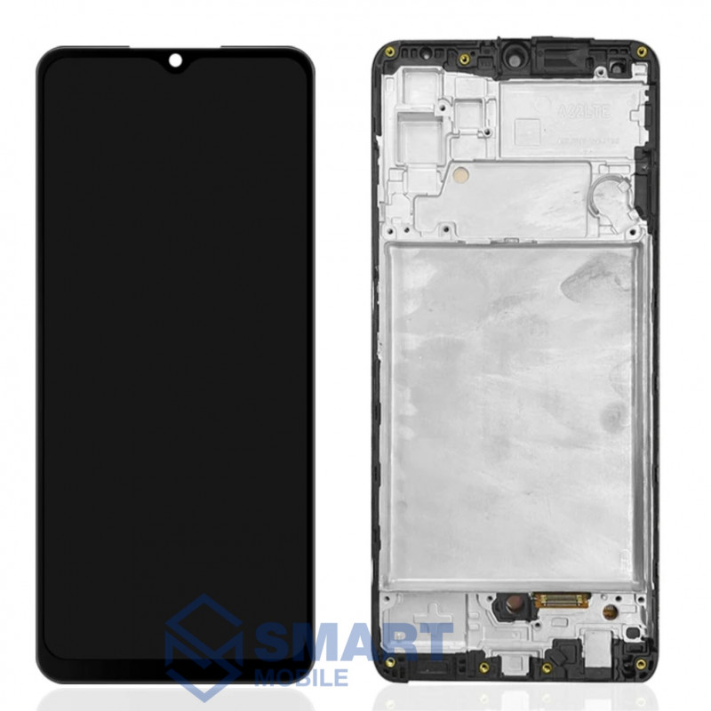 Дисплей для Samsung Galaxy A325F A32 + тачскрин в рамке (черный) (100% LCD) 