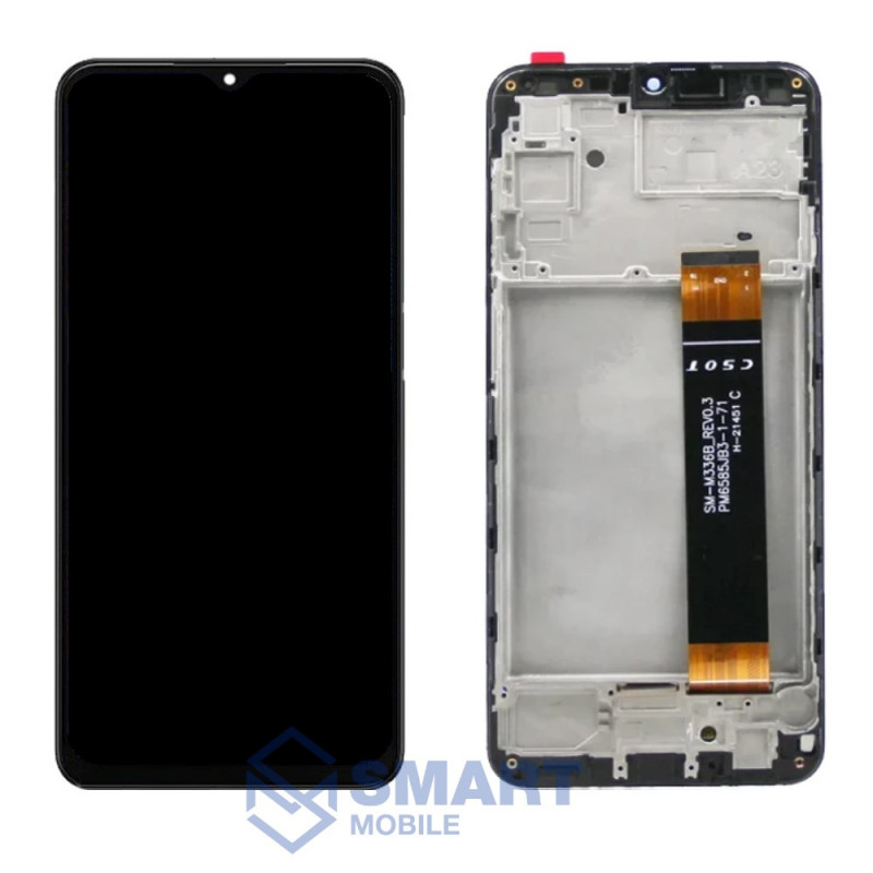 Дисплей для Samsung Galaxy A235F A23 + тачскрин в рамке (черный) (100% LCD)
