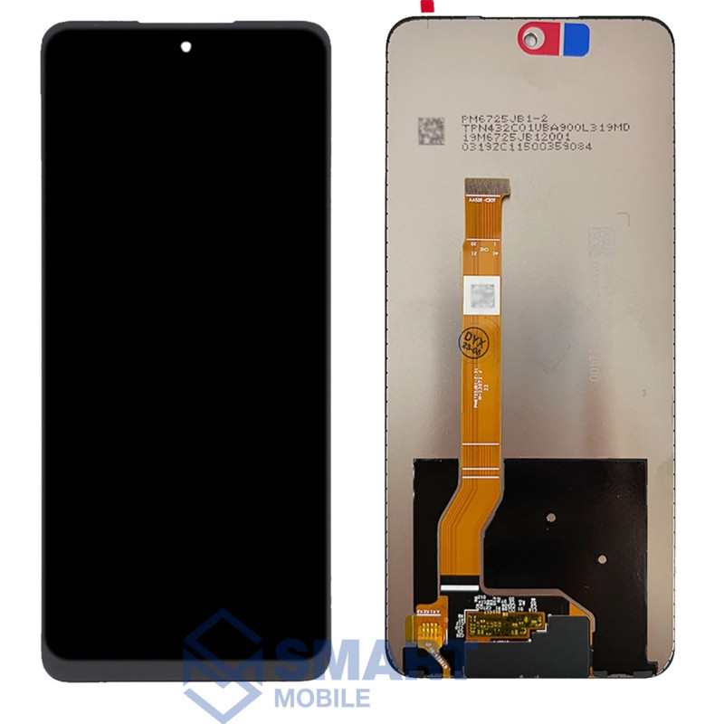 Дисплей для Realme C55 + тачскрин (черный) (100% LCD)
