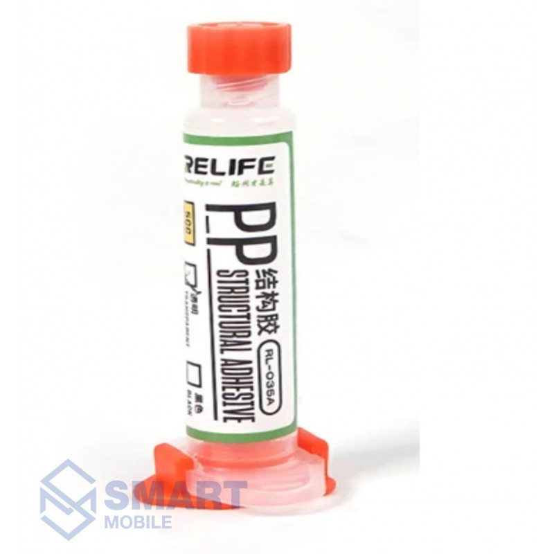 Клей/герметик для проклейки рамок полиуретановый RELIFE RL-035A 10мл (прозрачный)