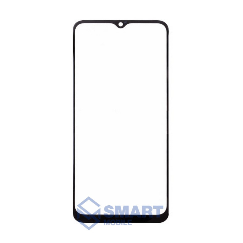 Стекло для переклейки Realme C30/Narzo 50i Prime + OCA (черный) Premium (Mitsubishi)