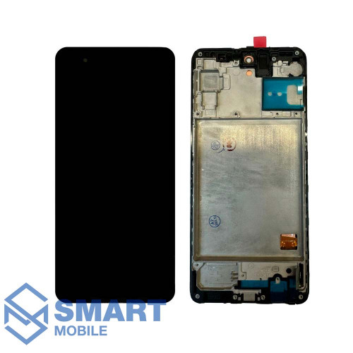 Дисплей для Samsung Galaxy M317F M31s + тачскрин в рамке (черный) (100% LCD)