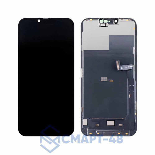 Дисплей для iPhone 13 Pro Max + тачскрин в рамке (черный) (Hard OLED) DD Premium FHD