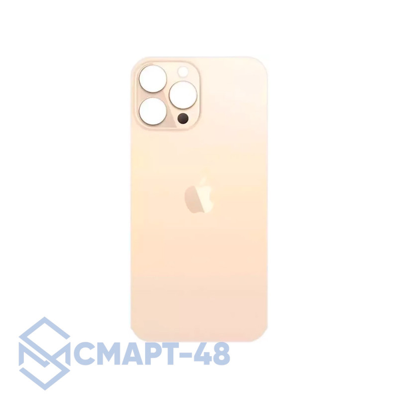 Задняя крышка для iPhone 13 Pro (золото) с широким отверстием Премиум