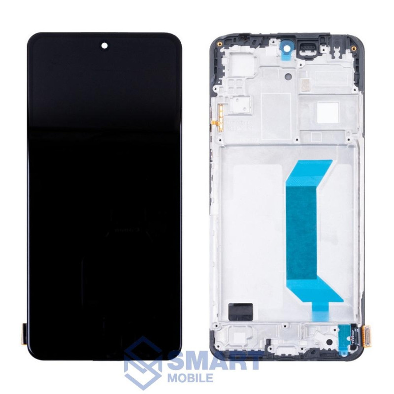 Дисплей для Xiaomi Poco X5 5G/Redmi Note 12 5G + тачскрин в рамке (черный) (Incell)