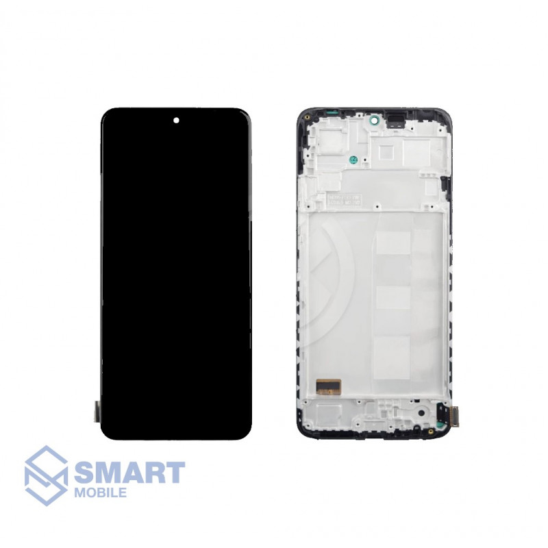 Дисплей для Xiaomi Poco X5 5G/Redmi Note 12 5G + тачскрин в рамке (черный) (OLED)