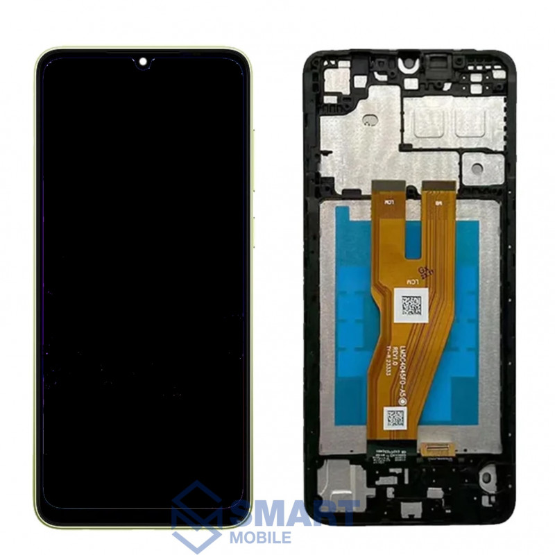 Дисплей для Samsung Galaxy A055F A05 (2023) + тачскрин в рамке (черный) (100% LCD)