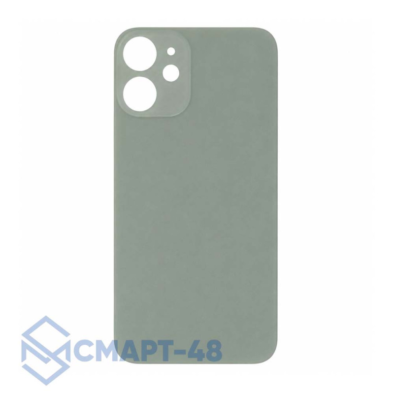 Задняя крышка для iPhone 12 mini (зеленый) с широким отверстием Премиум