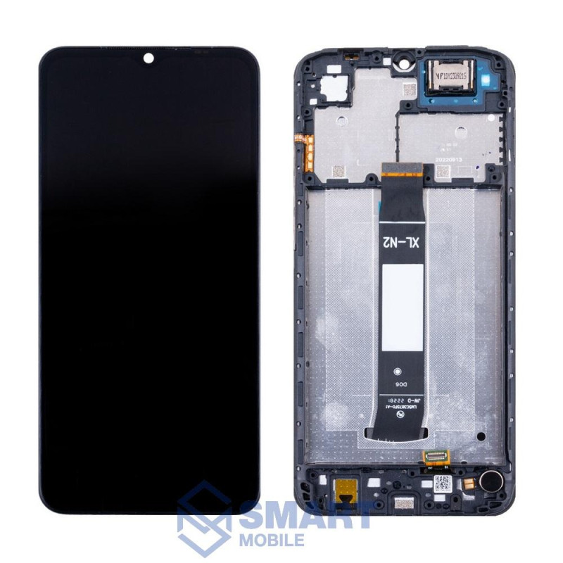 Дисплей для Xiaomi Redmi A1/A1 Plus + тачскрин в рамке (черный) (100% LCD)